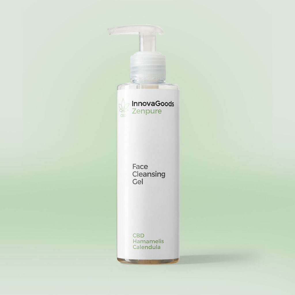 Facial Cleansing Gel CBD Zenpure InnovaGoods 200 ml-0
