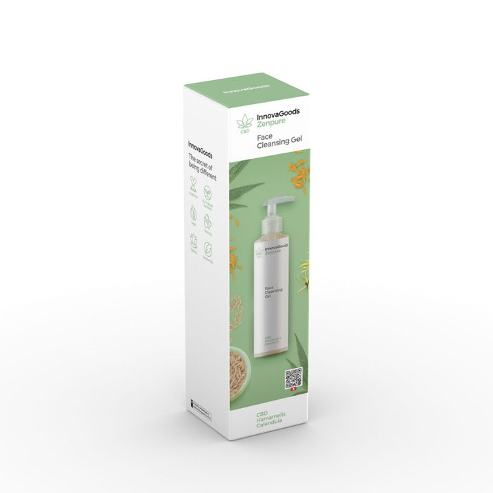 Facial Cleansing Gel CBD Zenpure InnovaGoods 200 ml-1