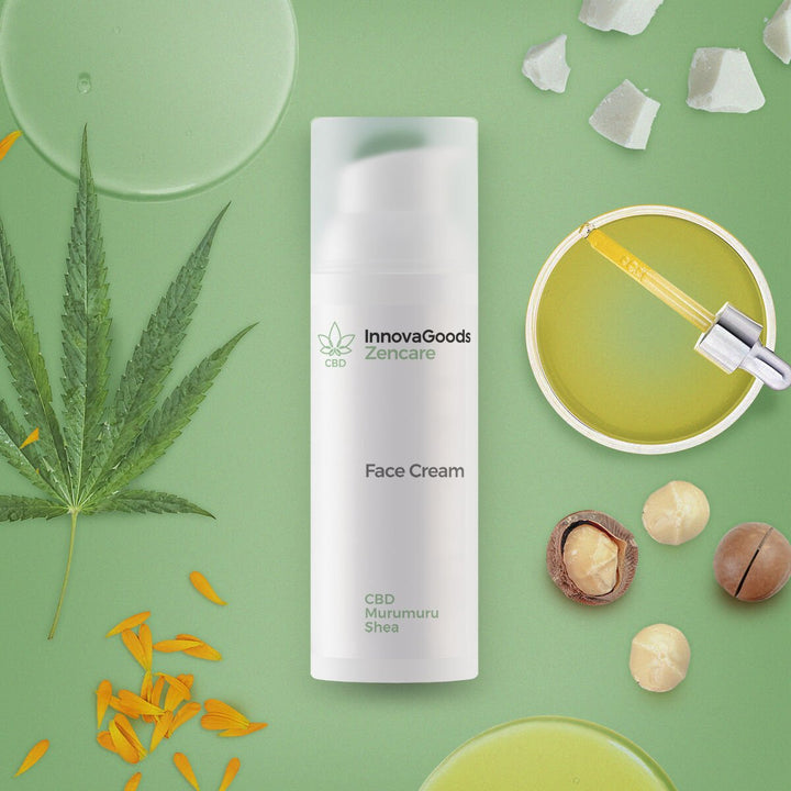 Hydrating Facial Cream CBD Zencare InnovaGoods 50 ml - Cosmova