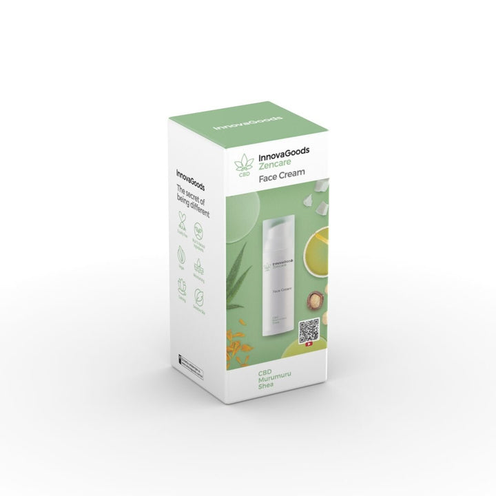 Hydrating Facial Cream CBD Zencare InnovaGoods 50 ml - Cosmova