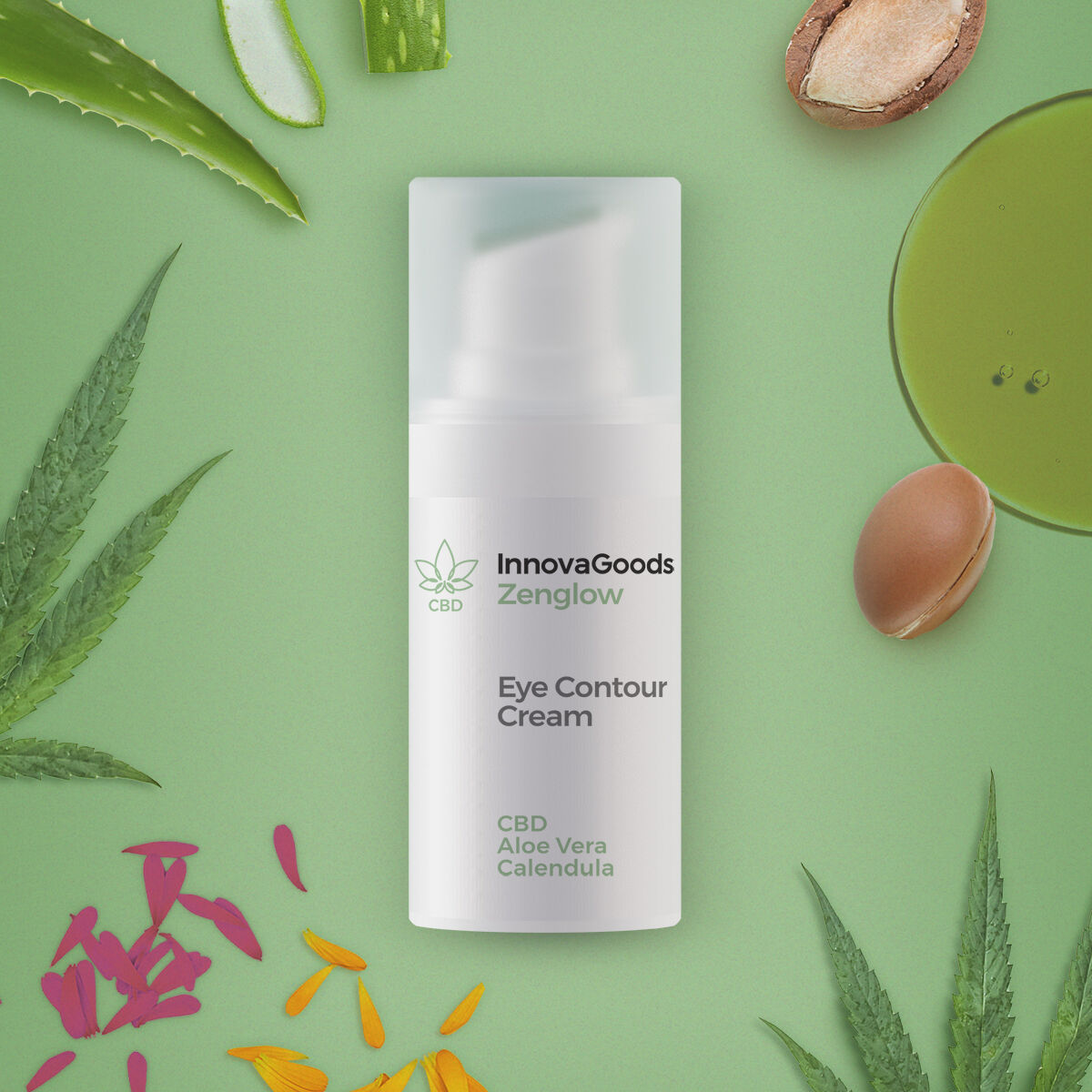 Eye Contour CBD Zenglow InnovaGoods 15 ml-4