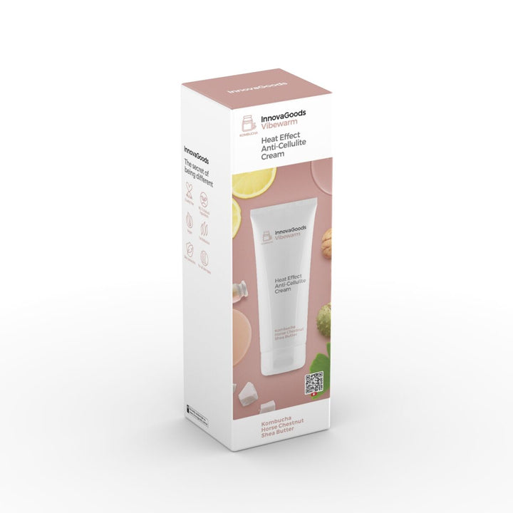 Heat Effect Anti - cellulite Cream Kombucha Vibewarm InnovaGoods 200 ml - Cosmova