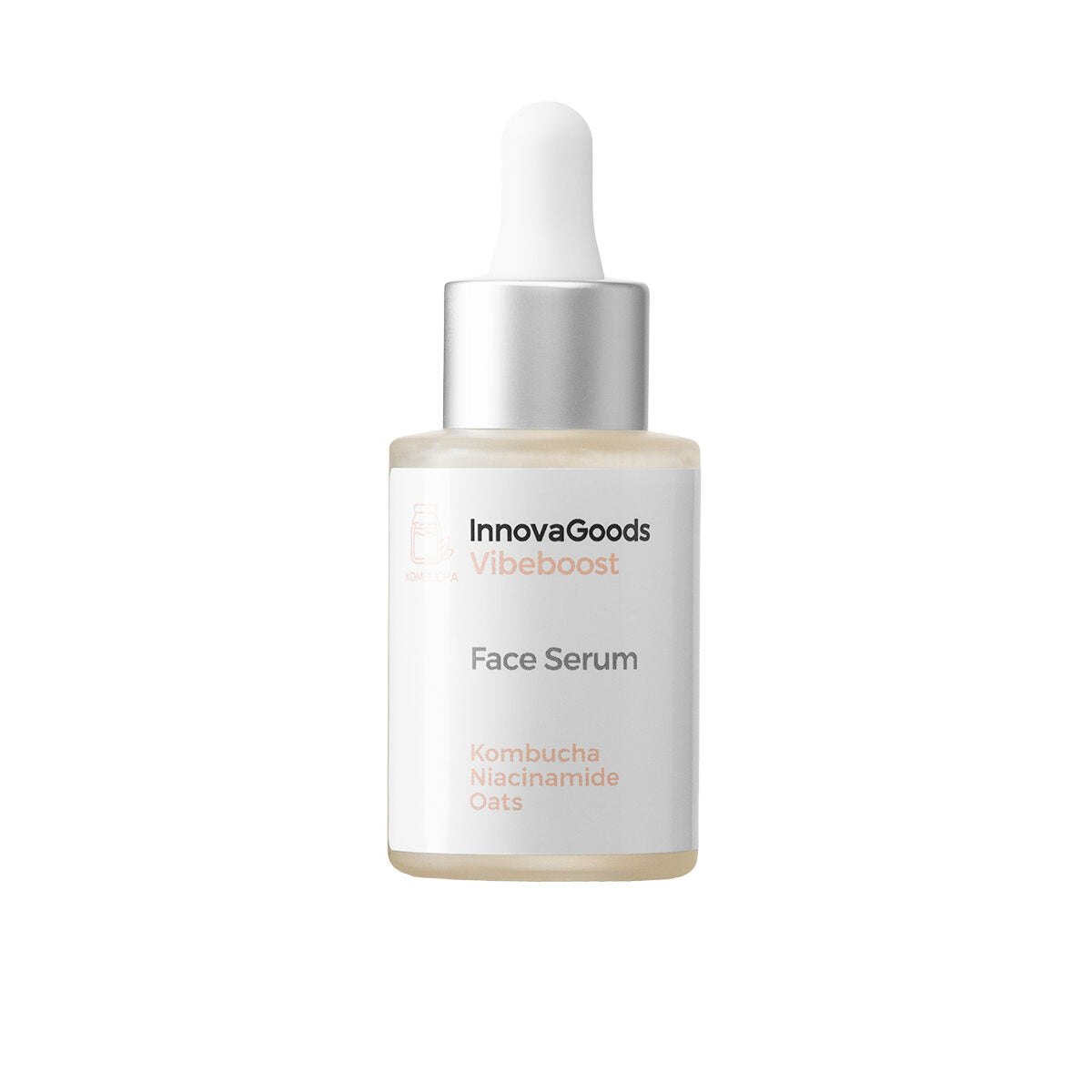 Facial Serum Kombucha Vibeboost InnovaGoods 30 ml-3
