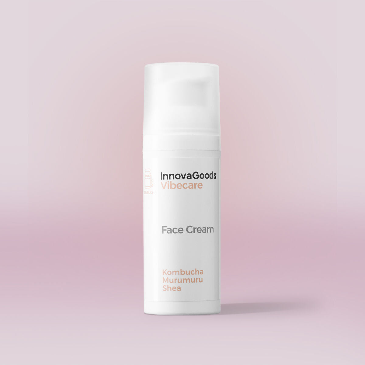 Hydrating Facial Cream Kombucha Vibecare InnovaGoods 50 ml-0