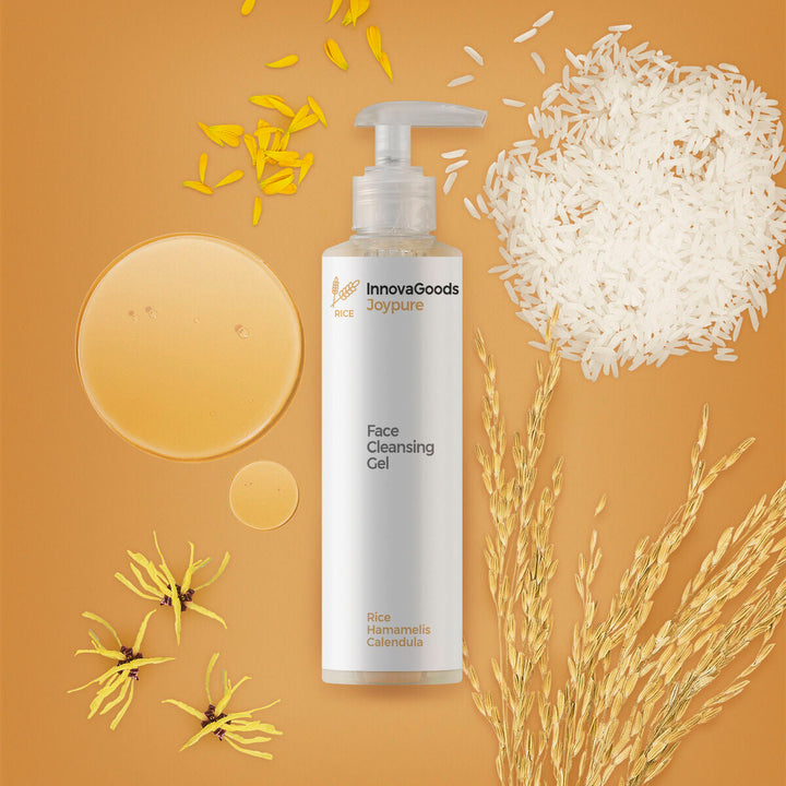 Facial Cleansing Gel Rice Joypure InnovaGoods 200 ml-4