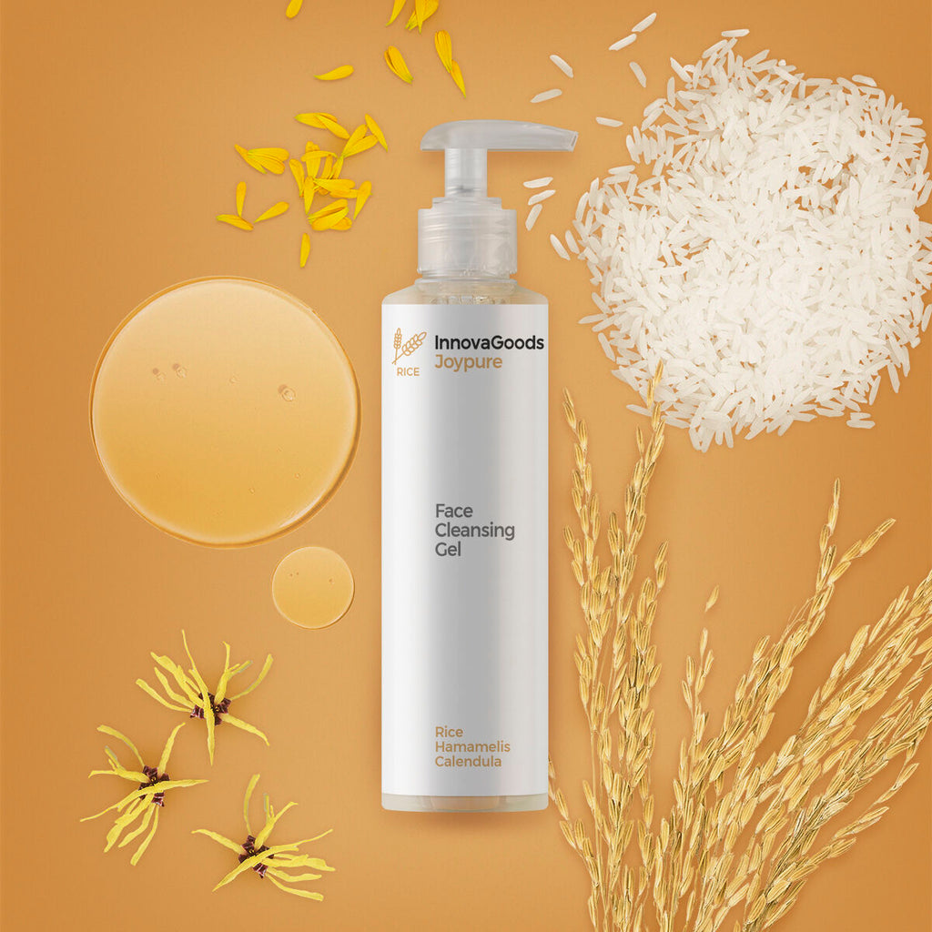 Facial Cleansing Gel Rice Joypure InnovaGoods 200 ml-4