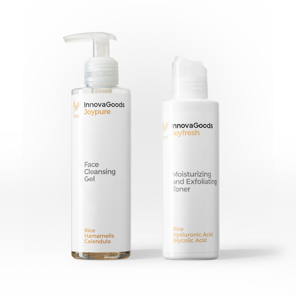 Face Cleansing Duo Pack Rice InnovaGoods-1