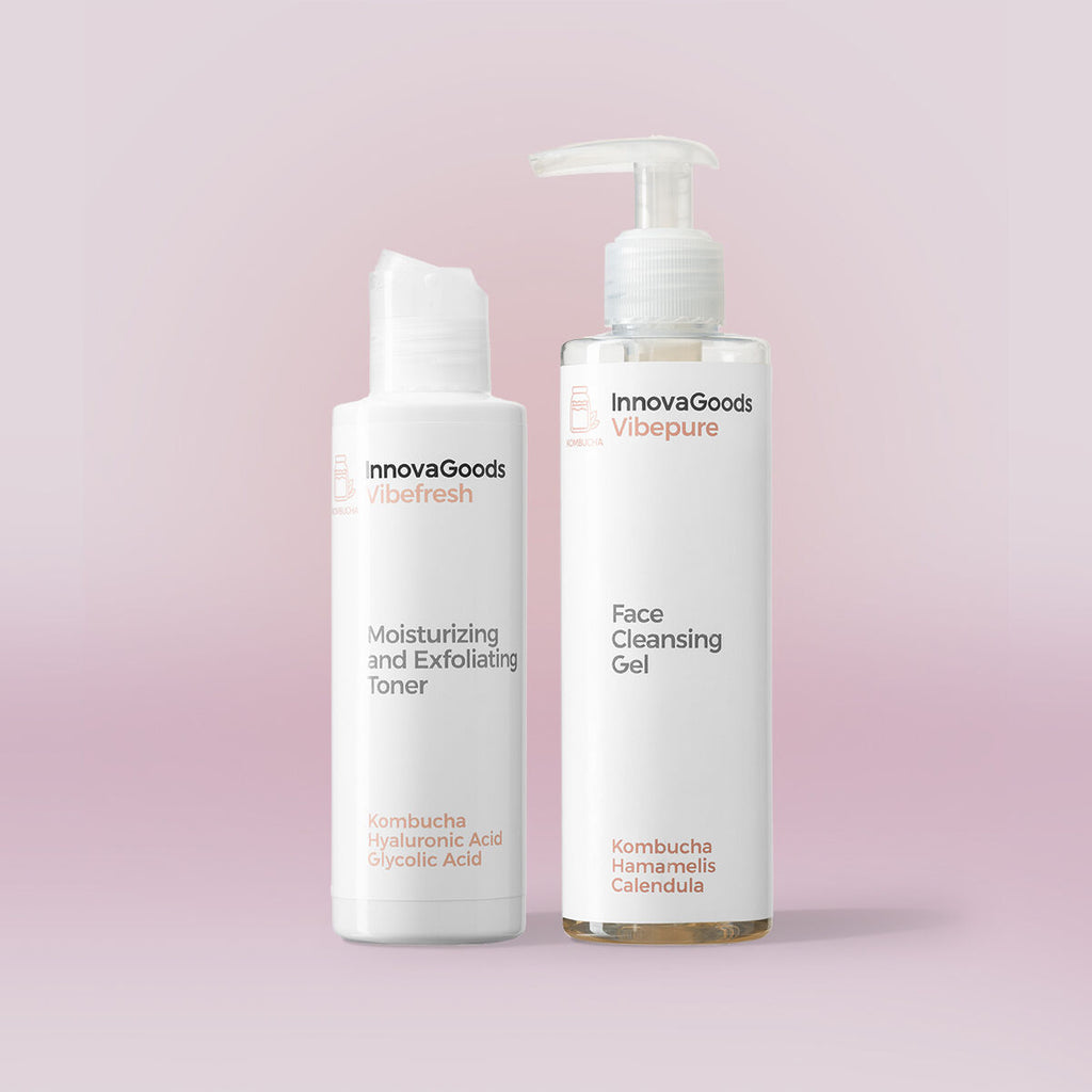 Face Cleansing Duo Pack Kombucha InnovaGoods-0