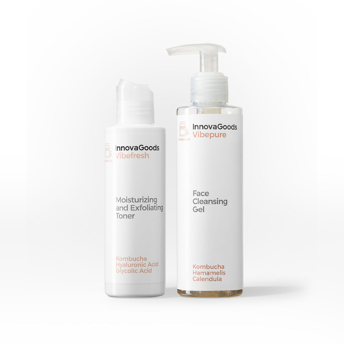 Face Cleansing Duo Pack Kombucha InnovaGoods-1
