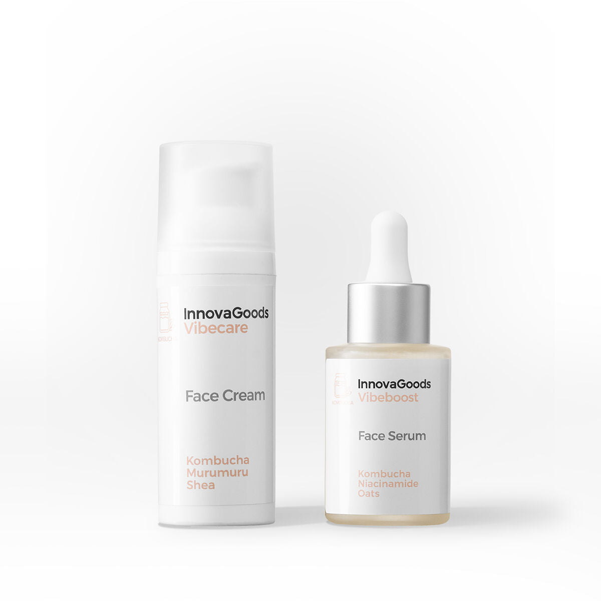 Face Moisturising Duo Pack Kombucha InnovaGoods-1
